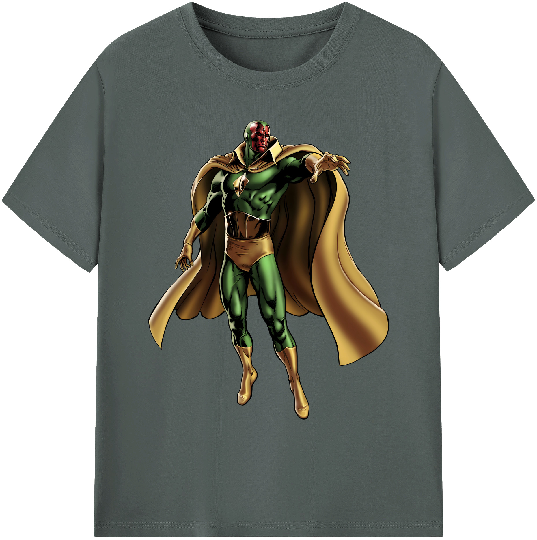 （画像用） アベンジャーズ The Avengers 綿100％ メンズ半袖Tシャツ｜肌触りやわらか＆通気性